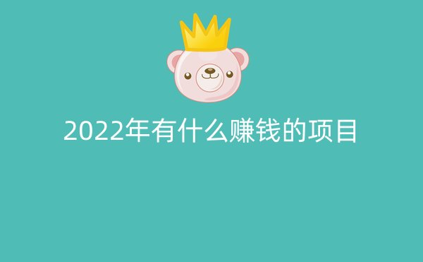 2022年有什么赚钱的项目