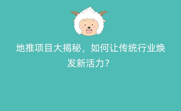 地推项目大揭秘，如何让传统行业焕发新活力？