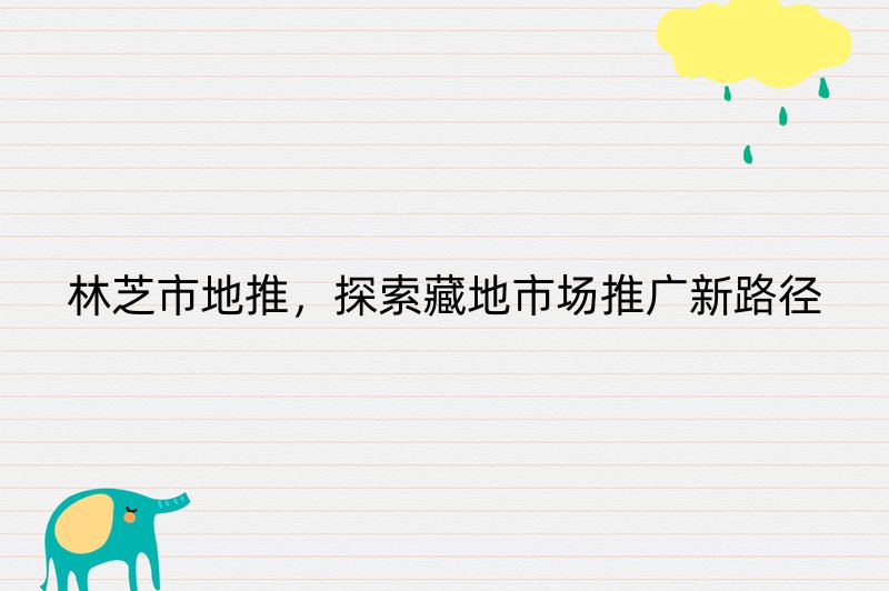 林芝市地推，探索藏地市场推广新路径