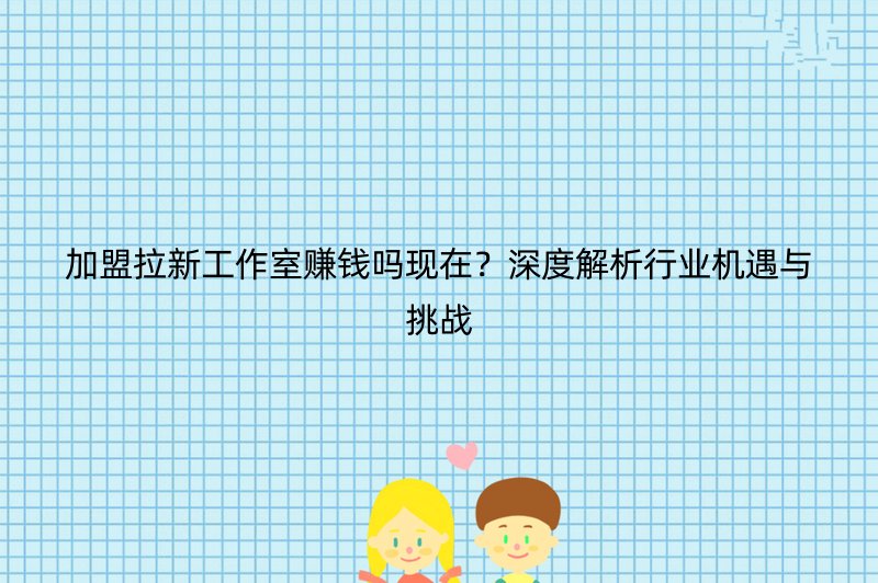 加盟拉新工作室赚钱吗现在？深度解析行业机遇与挑战