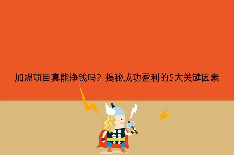 加盟项目真能挣钱吗？揭秘成功盈利的5大关键因素